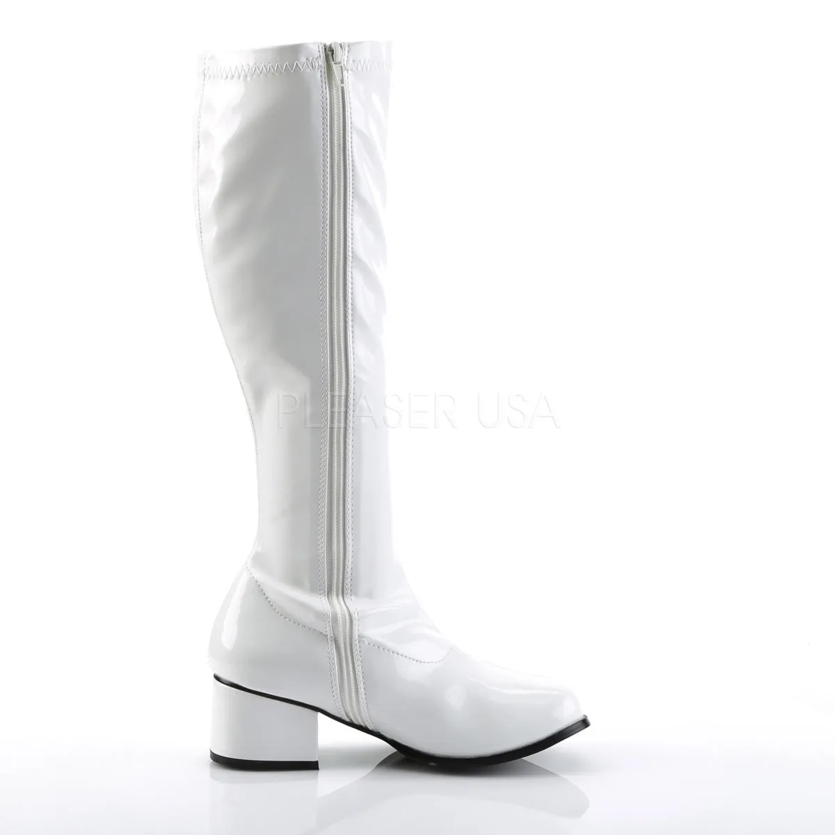 RETRO-300  White Str Patent