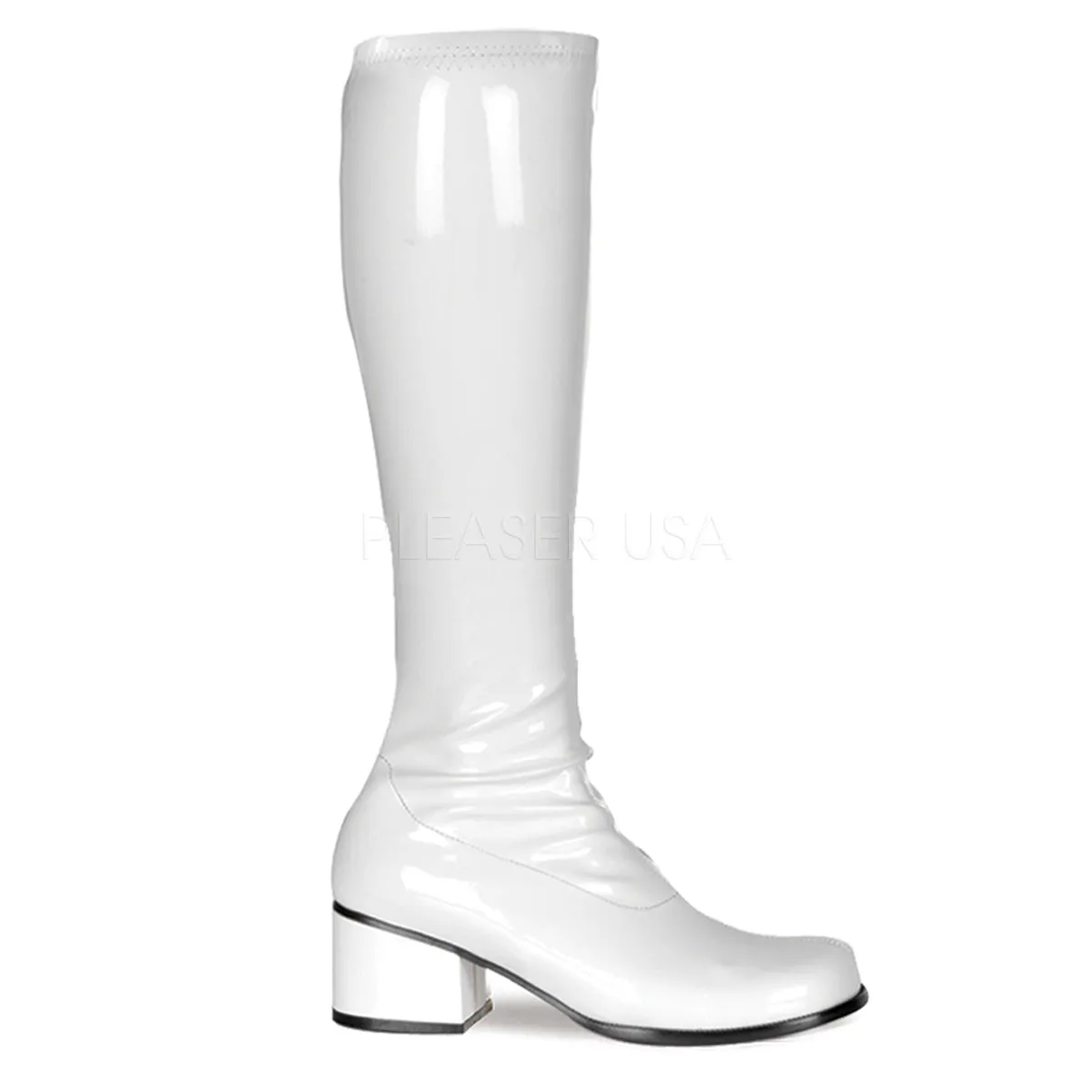 RETRO-300  White Str Patent