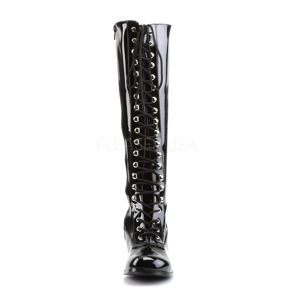 RETRO-302  Black Str Patent