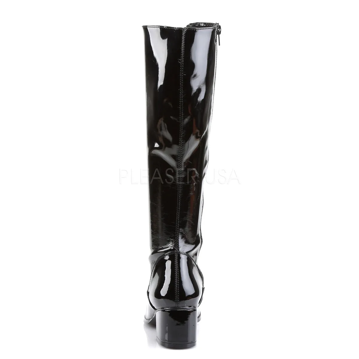 RETRO-302  Black Str Patent