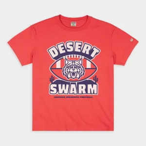Retro Arizona Desert Swarm Football Tee