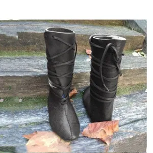 Retro New Men's Shoes Boots Lace