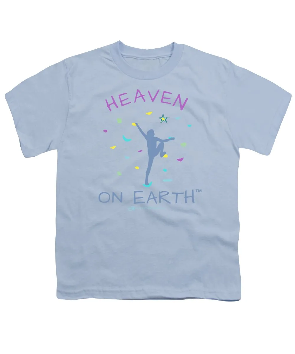 Rock Climbing Heaven On Earth - Youth T-Shirt