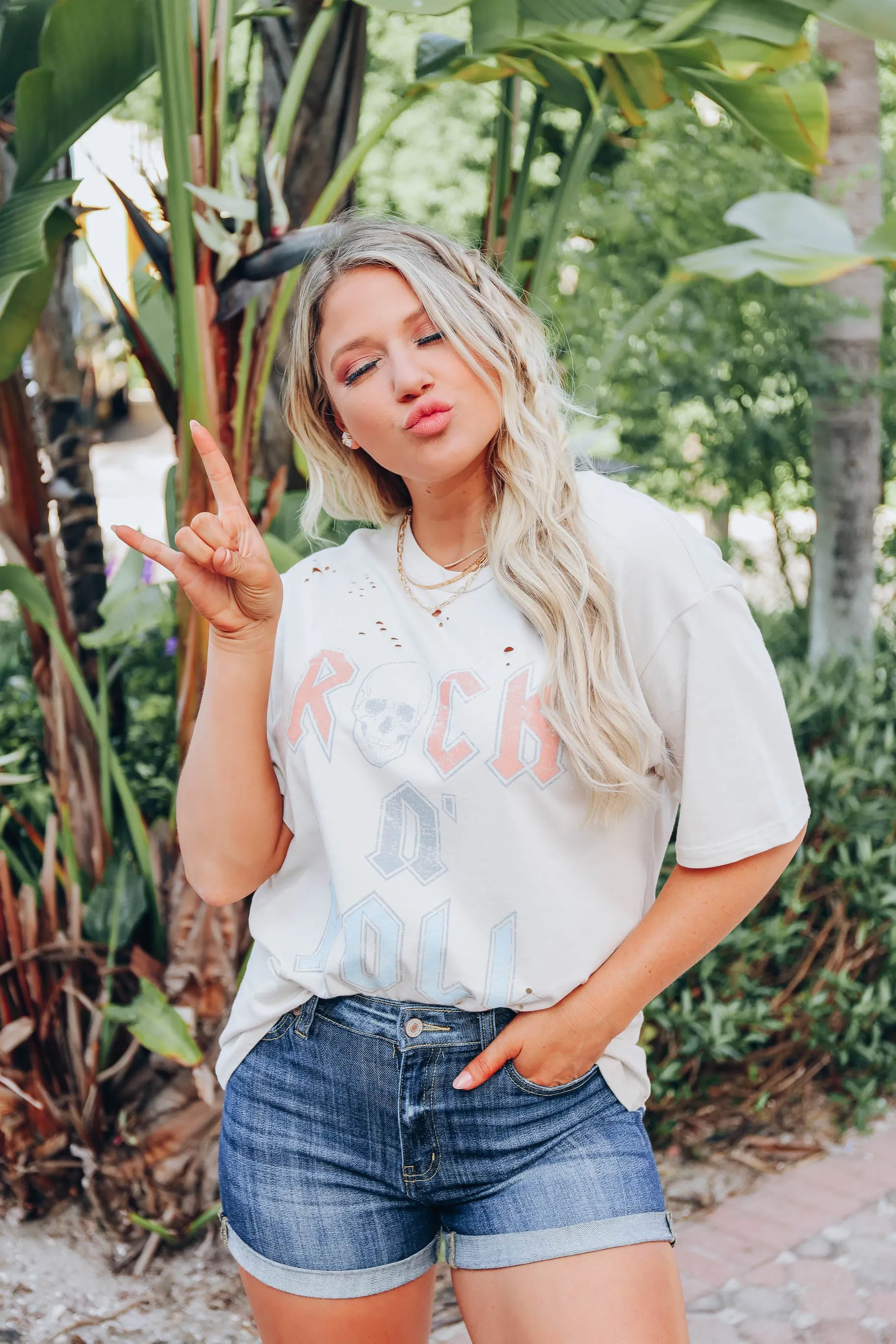 Rocking and Rolling Graphic Tee