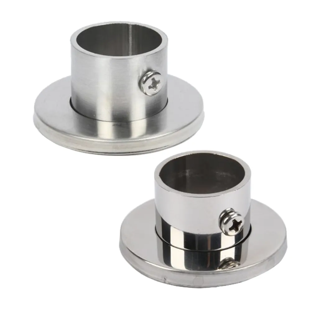 Rothley Endurance Stainless Steel Hanging Rail End Socket 25mm