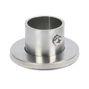 Rothley Endurance Stainless Steel Hanging Rail End Socket 25mm