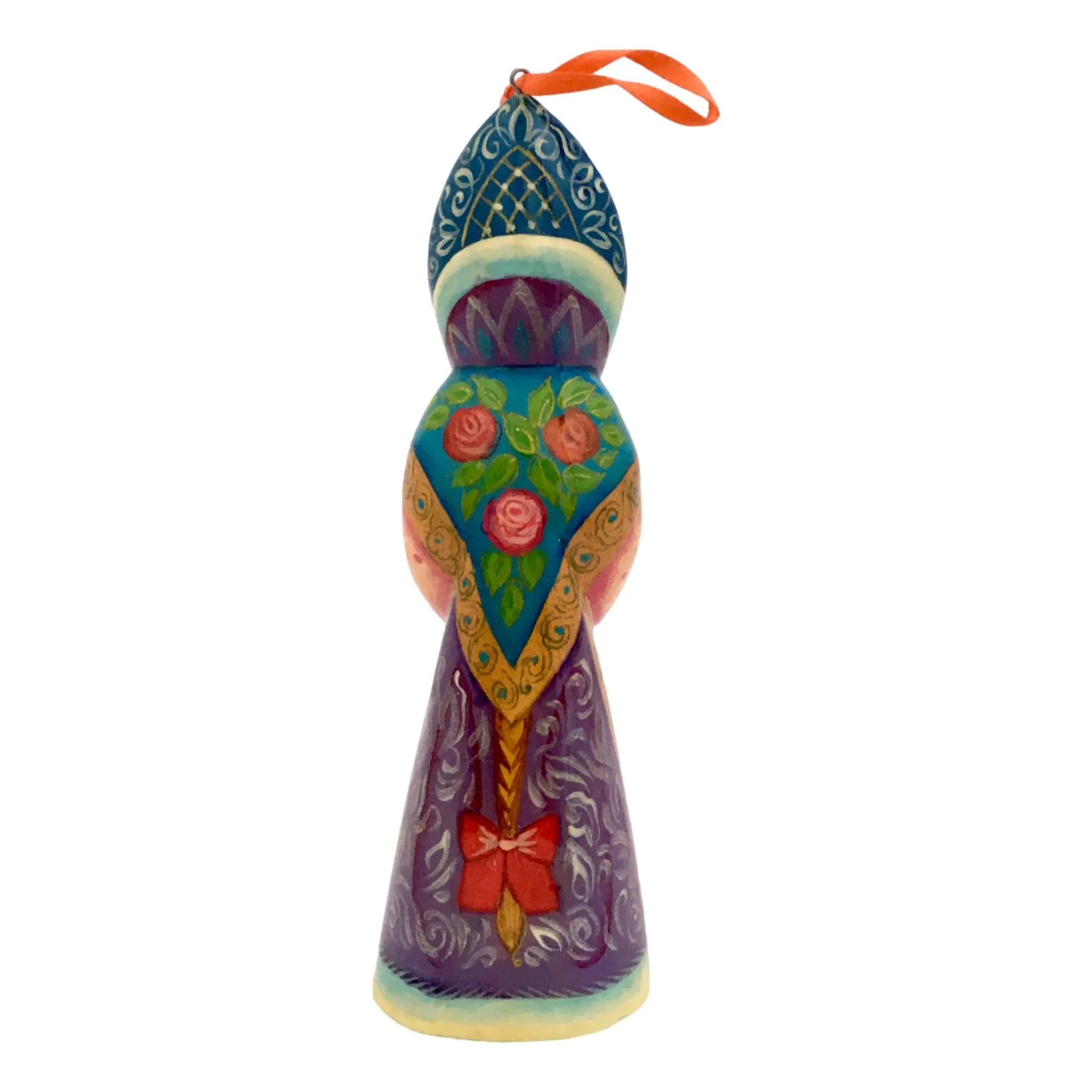 Russian Doll Christmas Ornament Handcrafted