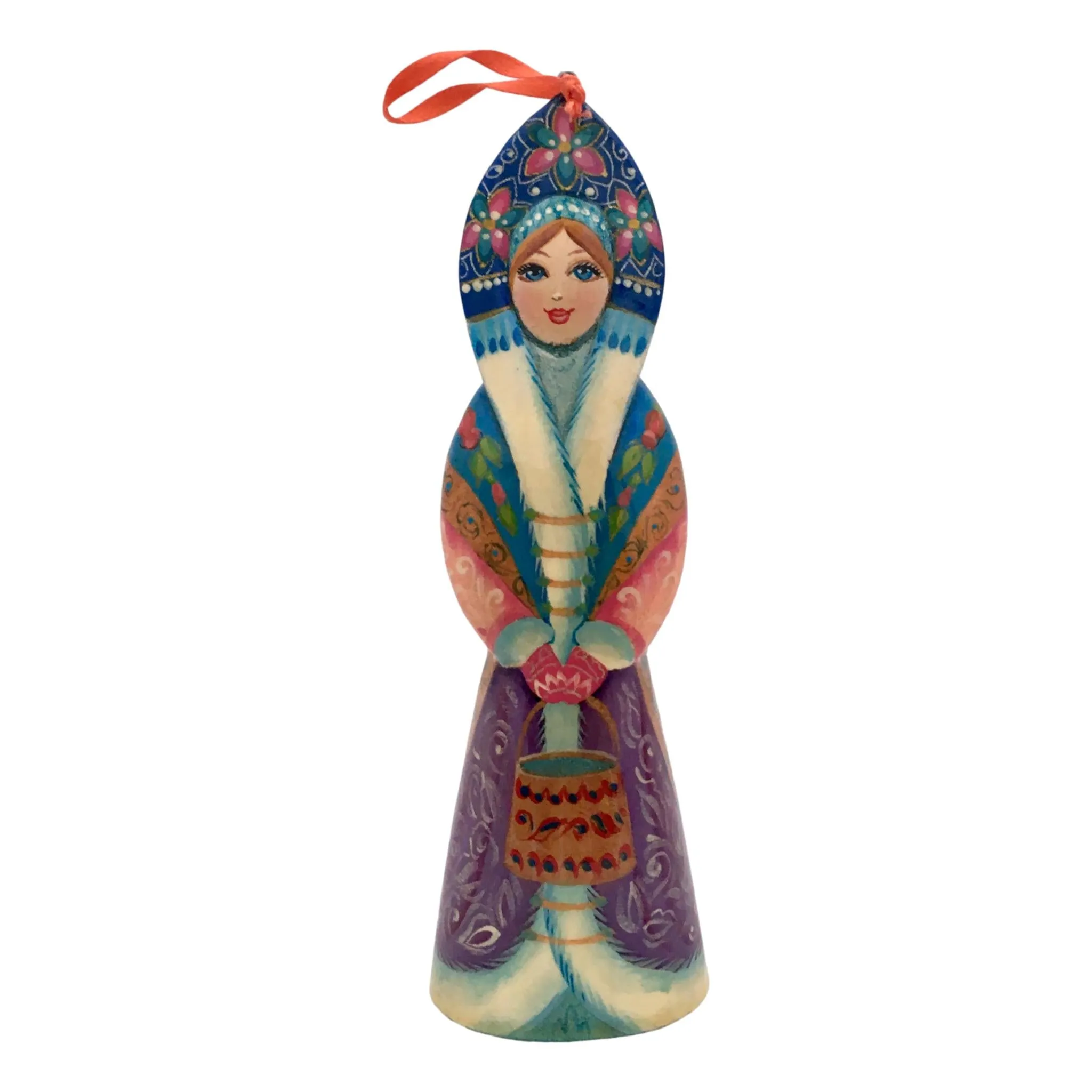 Russian Doll Christmas Ornament Handcrafted