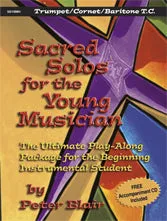 Sacred Solos for the Young Musician: Flute/Oboe/Vibes - Trumpet/Cornet/Baritone T.C. book