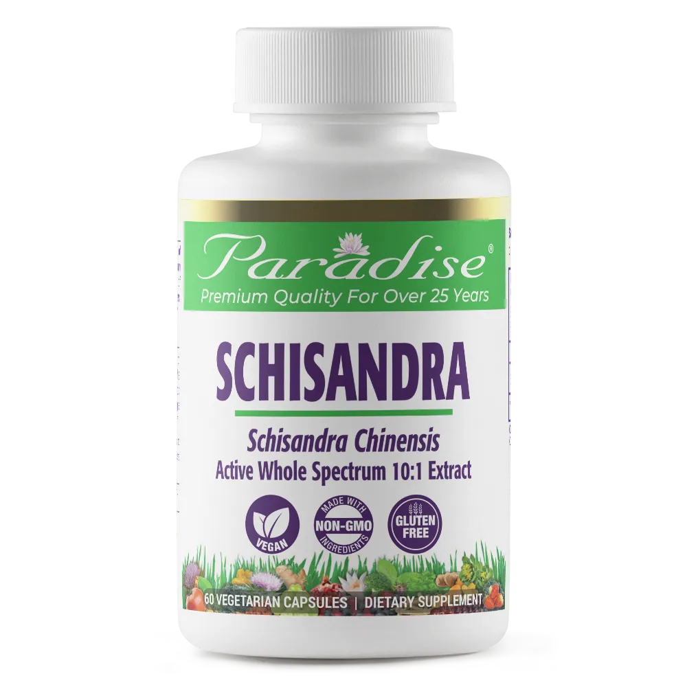 Schisandra | 60 Capsules | by Paradise Herbs