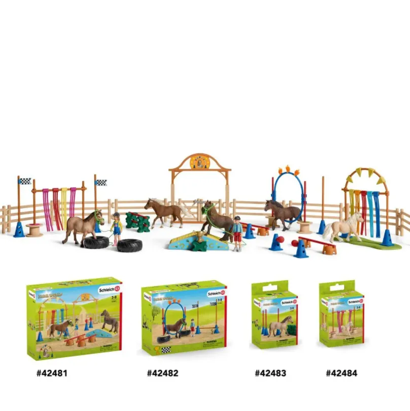 Schleich Farm World: Pony Agility Race
