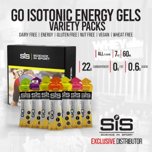 SIS - GO Isotonic Energy Gels - Variety Packs