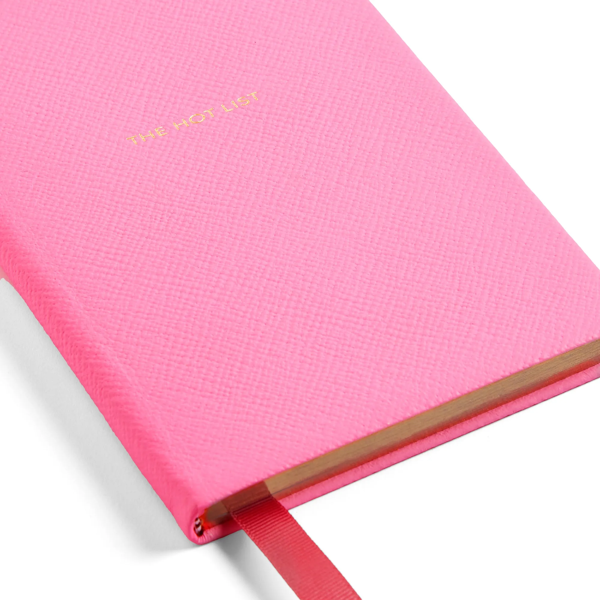 Smythson x Hunza G Chelsea Notebook - Bubblegum