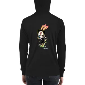 SnoBunny lightweight zip hoodie