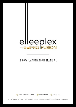 Spanish - Elleeplex Profusion Brow Lamination Manual