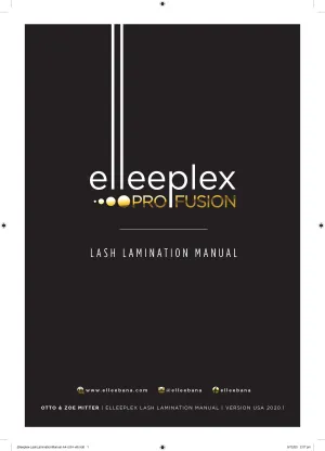 Spanish - Elleeplex ProFusion Lash Lamination Manual