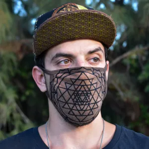 Sri Yantra Face mask