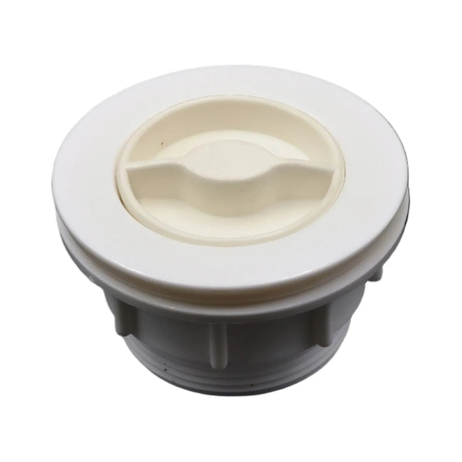 Standard 50mm White Plastic Body Plug and Waste Unit