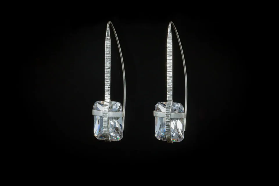 Sterling Silver Handcrafted Kingsley Earring