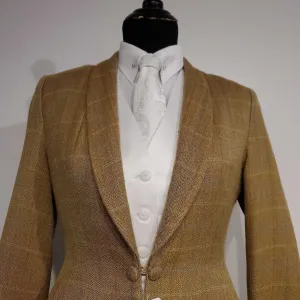 Tan Multi Windowpane Daycoat