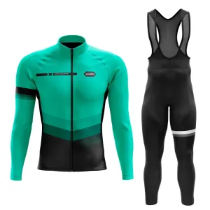 Tenue cycliste hiver Turquoise - Agility