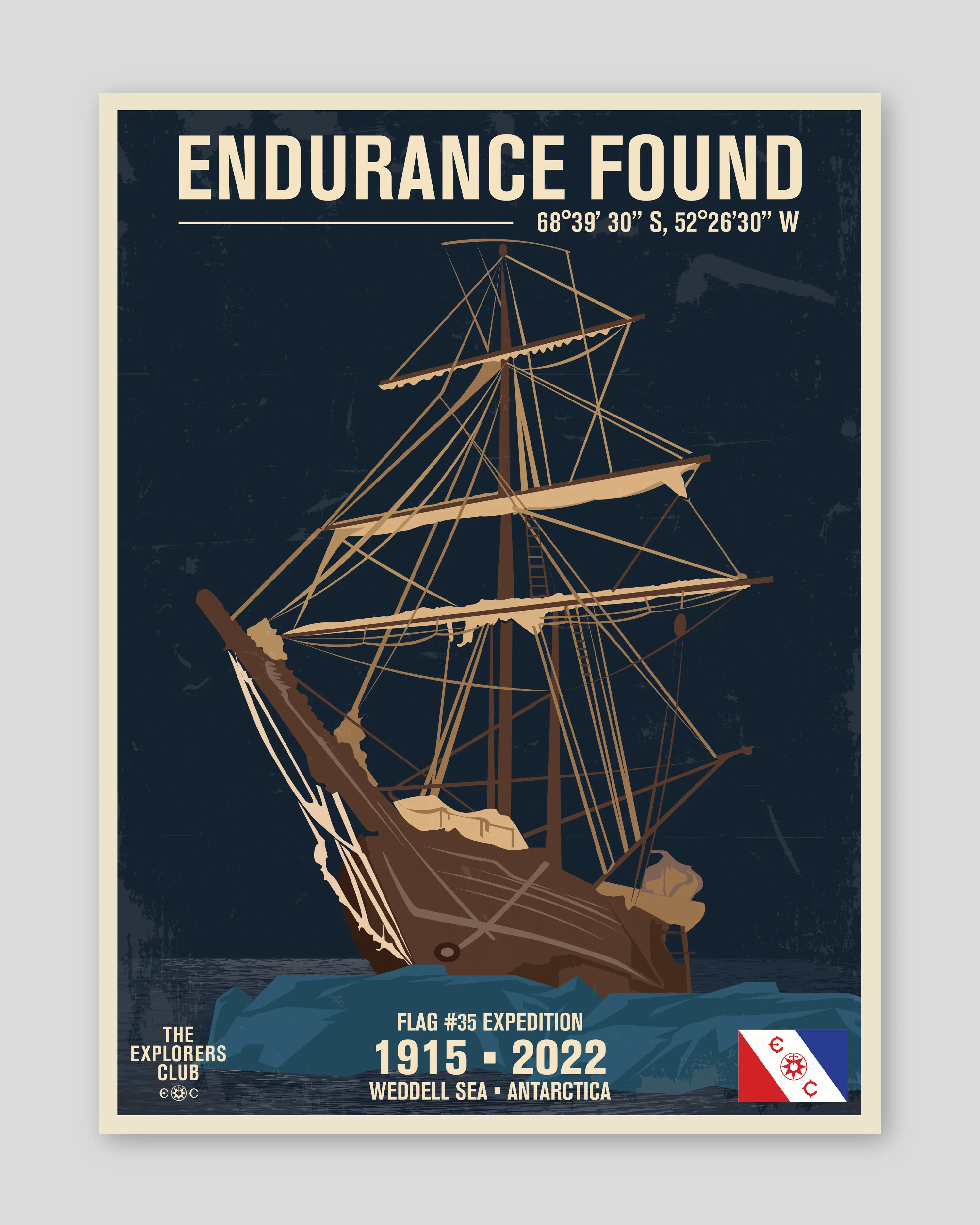 The Endurance Found Poster