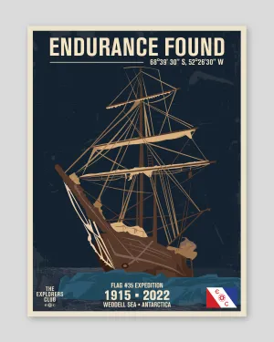 The Endurance Found Poster