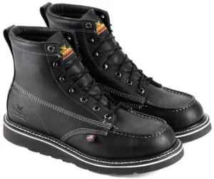 Thorogood Men's American Heritage Midnight Series 6" Moc Toe, MAXWear Wedge Non-Safety Toe Boot
