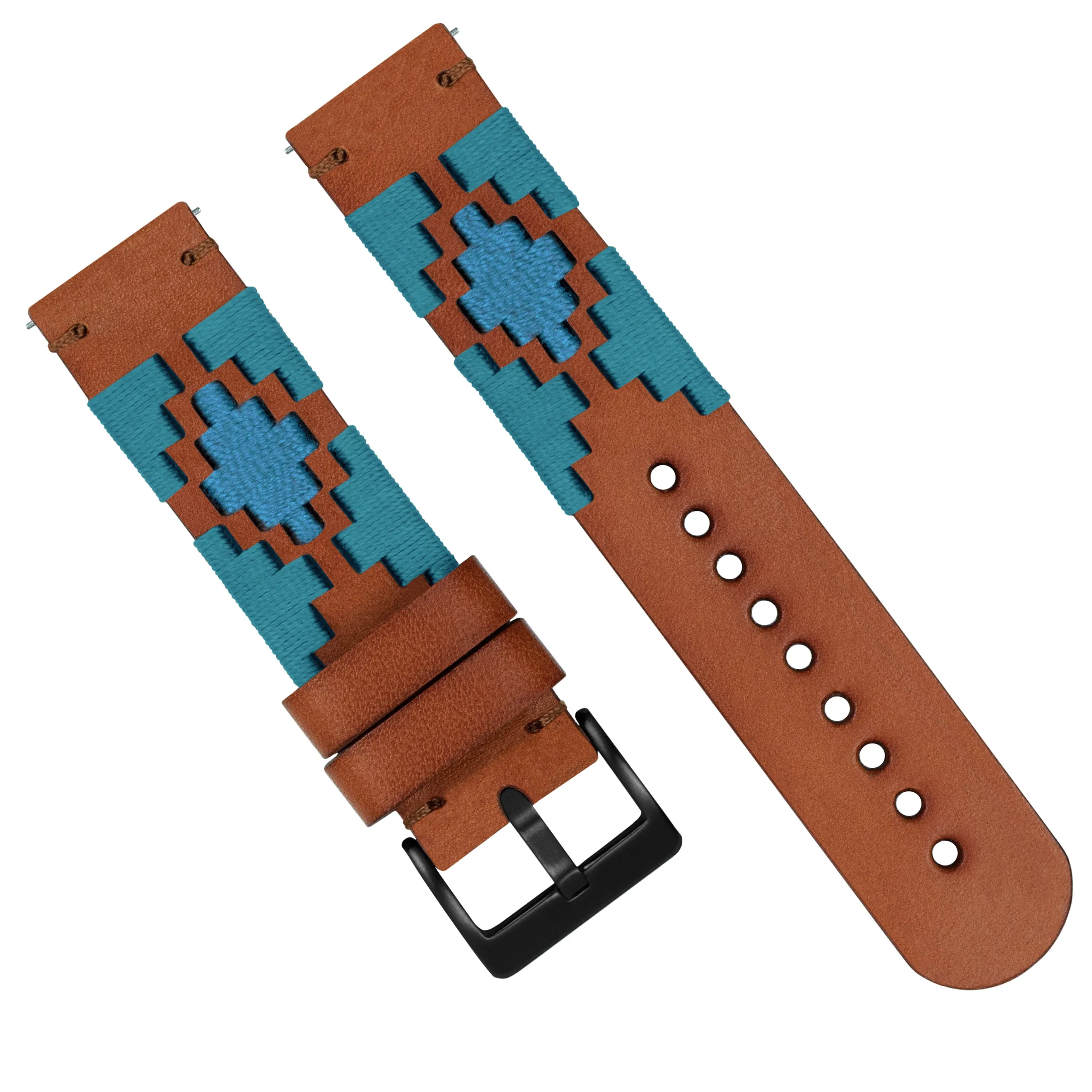 Turquoise Sky Gaucho Watch Band