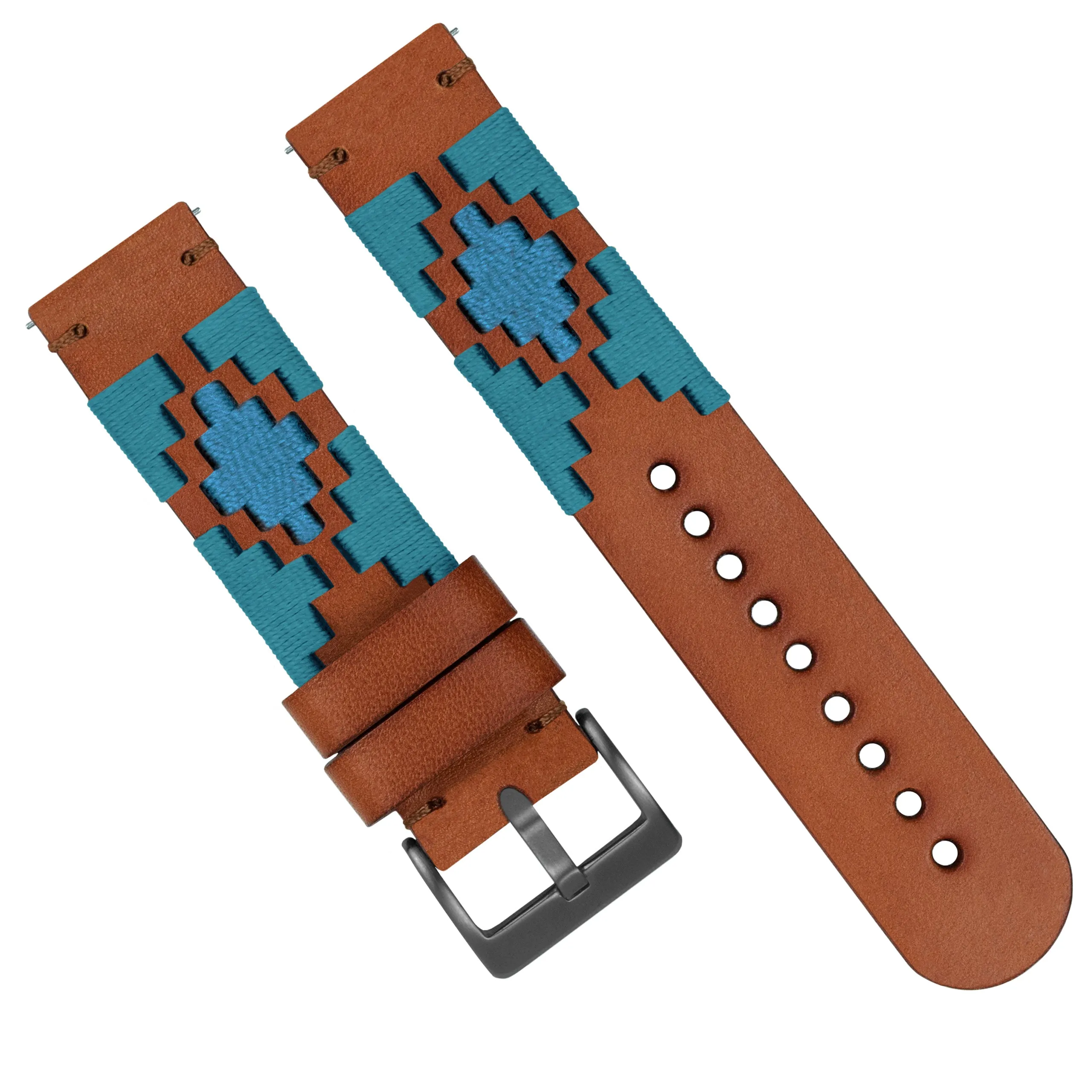 Turquoise Sky Gaucho Watch Band