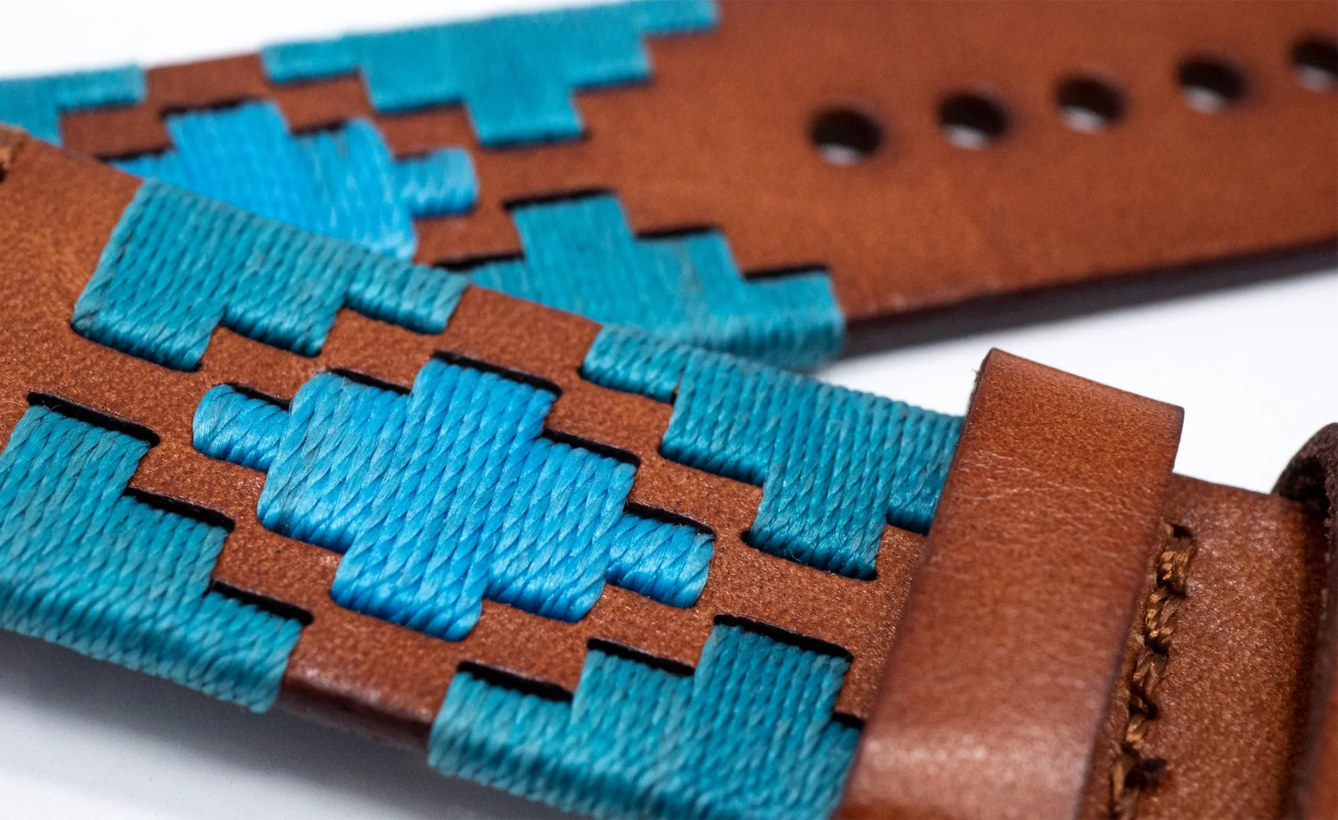 Turquoise Sky Gaucho Watch Band