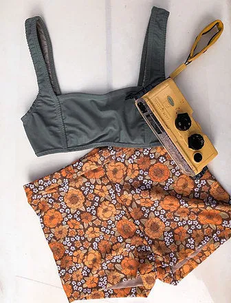 Two Piece Top in Algae
