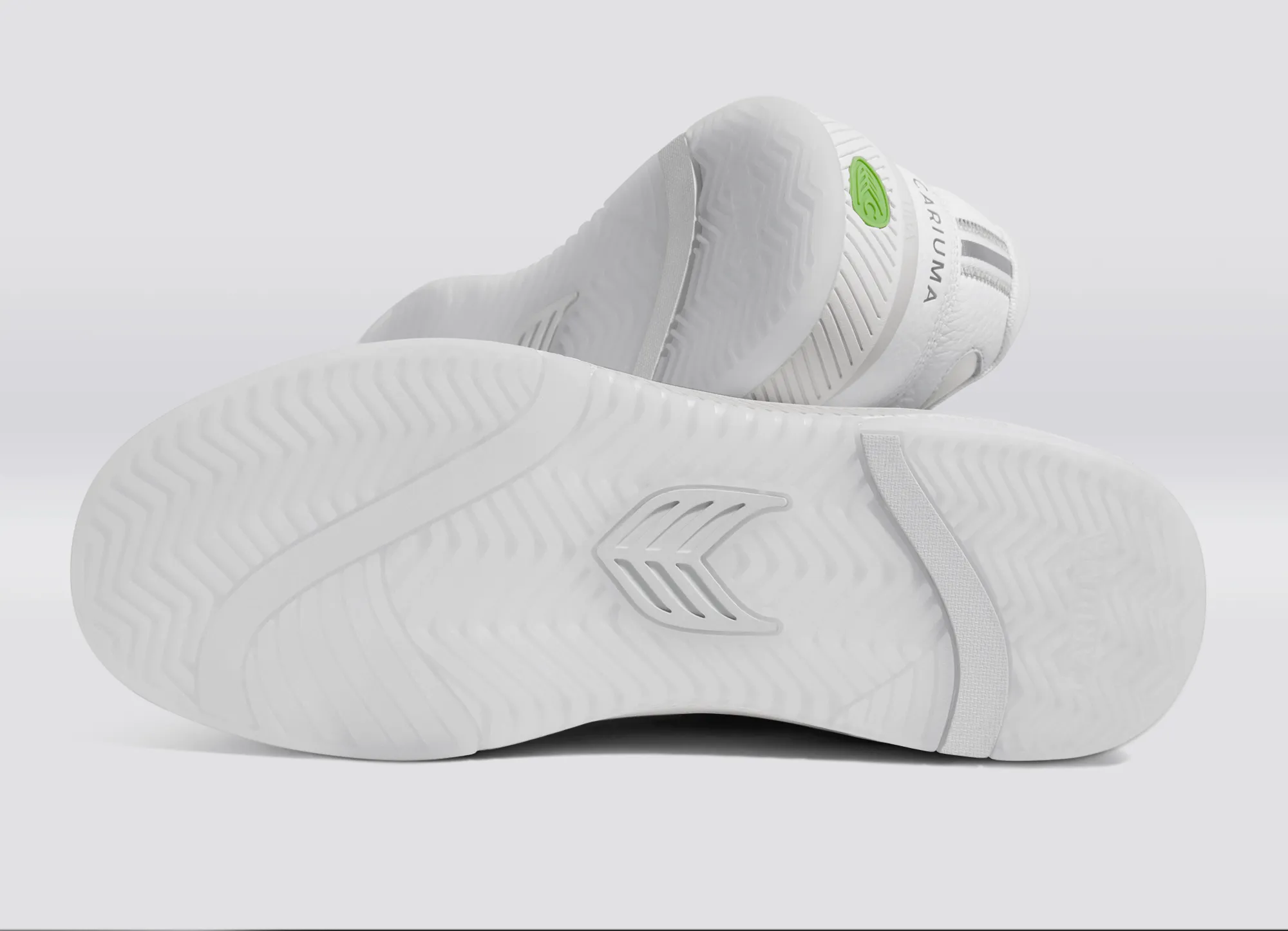UBA White Premium Leather Ice Logo Sneaker Women