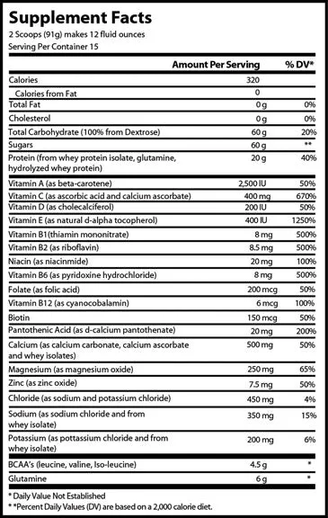 Ultragen Recovery, Vanilla, 3lb/Canister