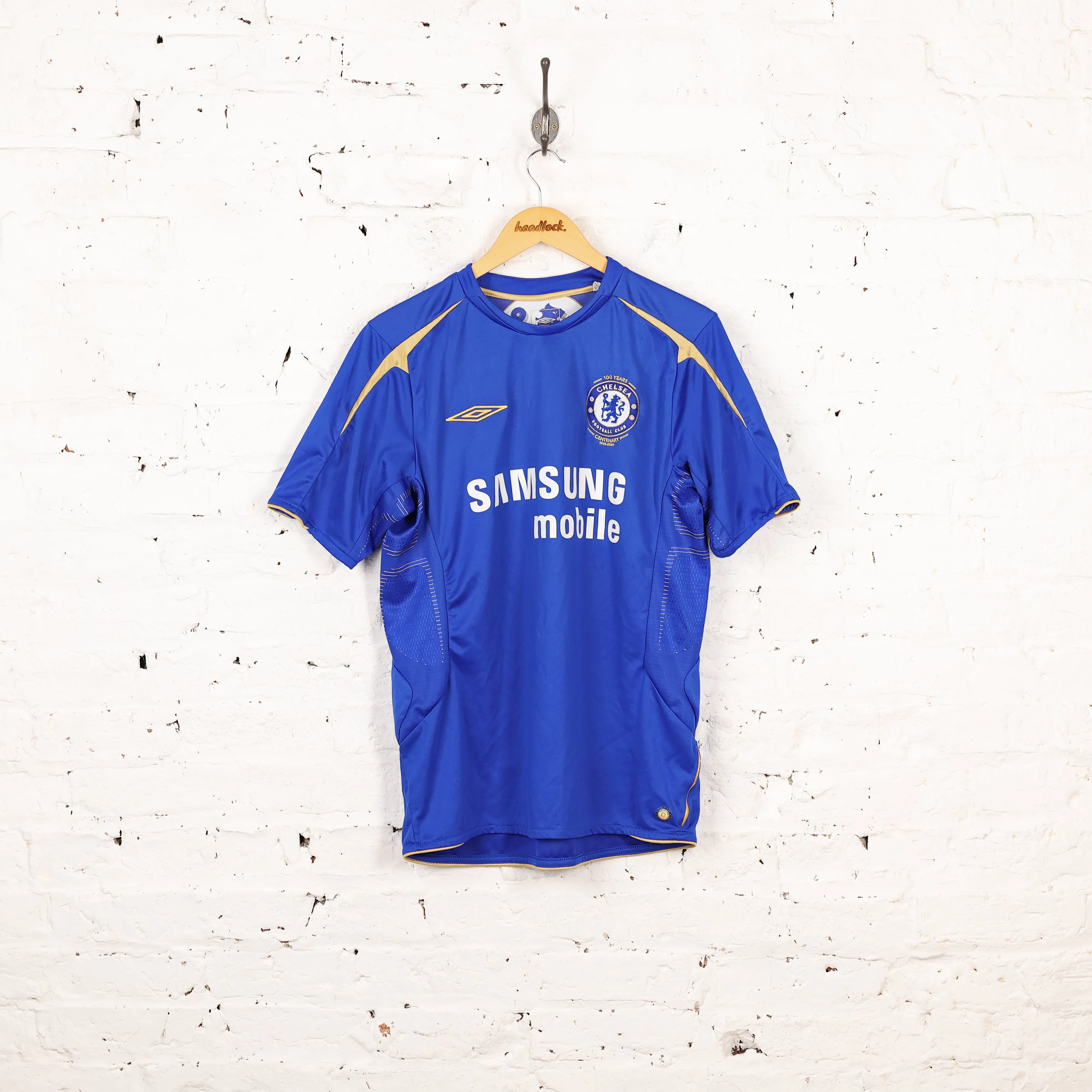 Umbro Chelsea 2005 Home Football Shirt - Blue - M