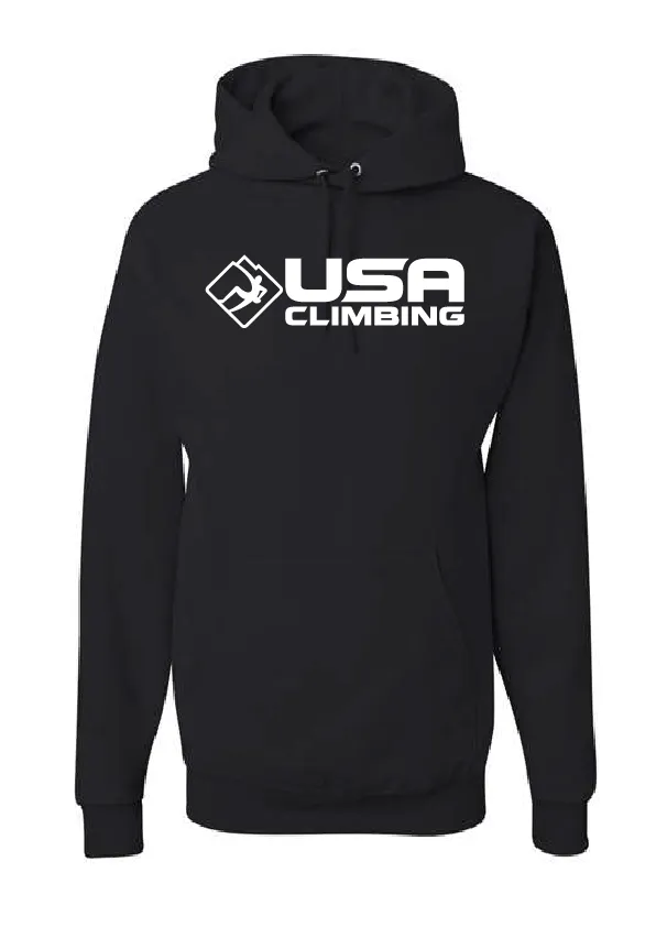USA Climbing Horizontal Logo Hoodie