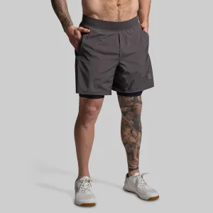 Versatile Short w/ Compression 7" (Gunmetal)
