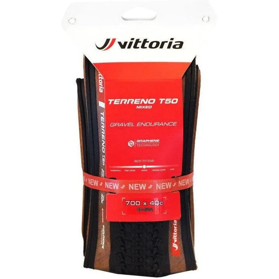 Vittoria Terreno T50 700c Gravel Endurance TLR Tyre