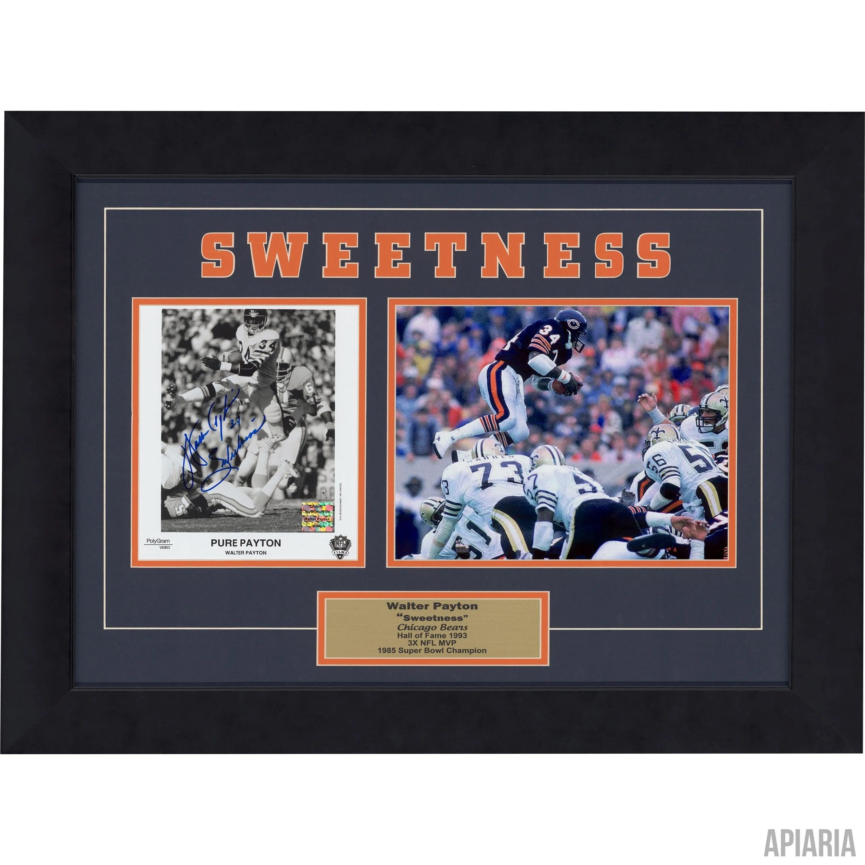 Walter Payton Autographed Photo