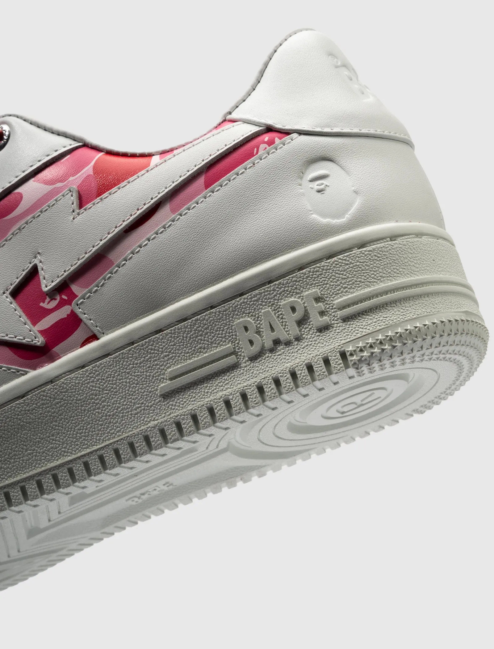 WOMEN'S BAPE STA ICON ABC CAMO "PINK"